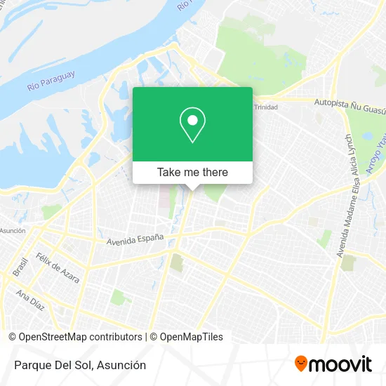 Parque Del Sol map
