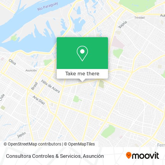 Consultora Controles & Servicios map