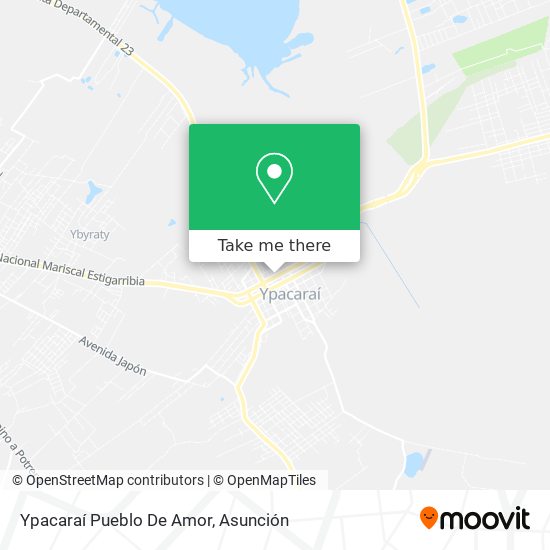 Ypacaraí Pueblo De Amor map
