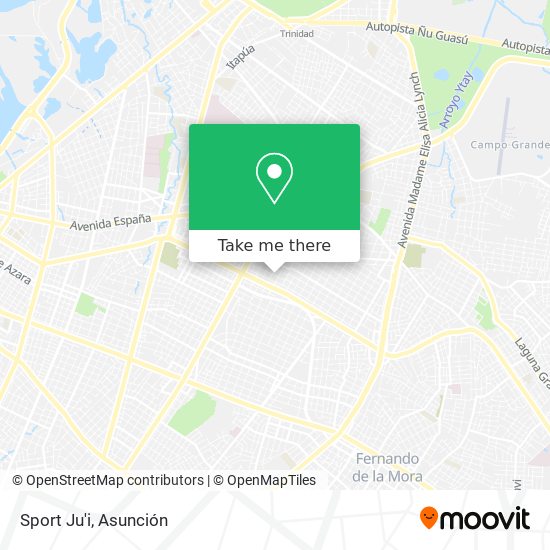 Sport Ju'i map