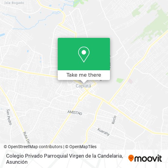 Mapa de Colegio Privado Parroquial Virgen de la Candelaria