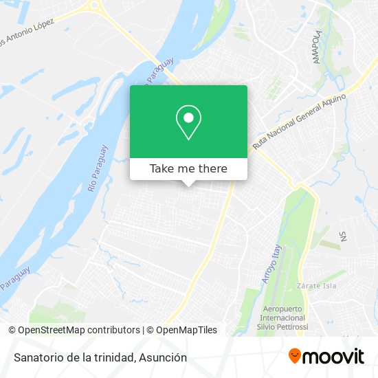 Mapa de Sanatorio de la trinidad