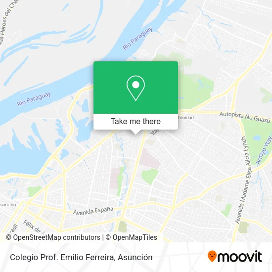 Colegio Prof. Emilio Ferreira map