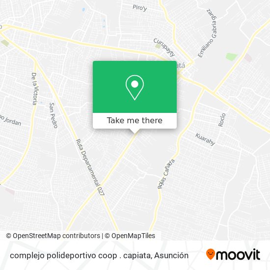 complejo polideportivo coop . capiata map