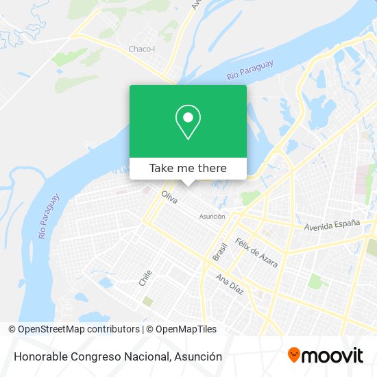 Honorable Congreso Nacional map