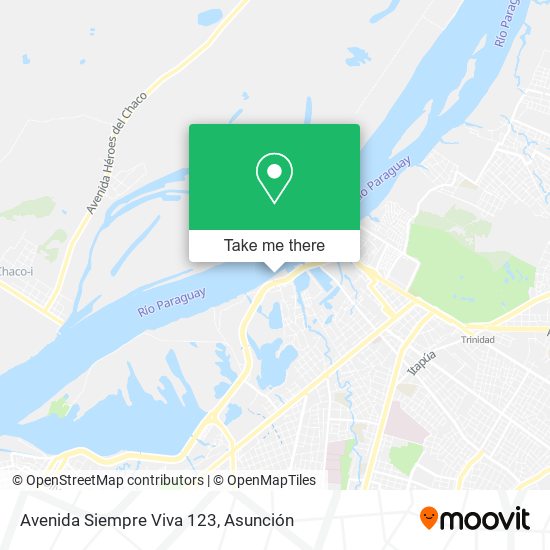 Mapa de Avenida Siempre Viva 123