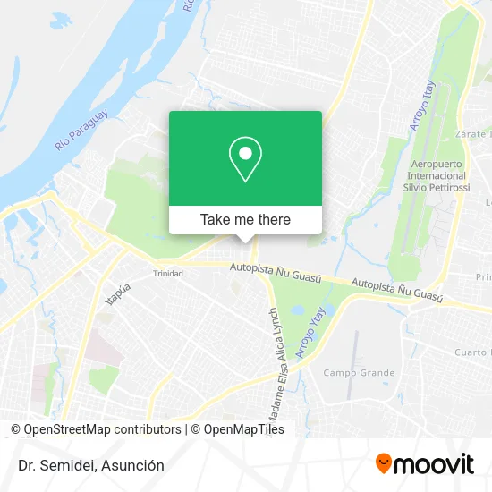 Dr. Semidei map