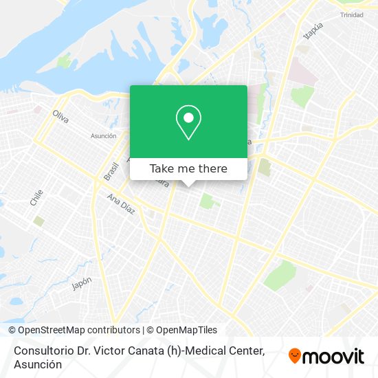 Consultorio Dr. Victor Canata (h)-Medical Center map