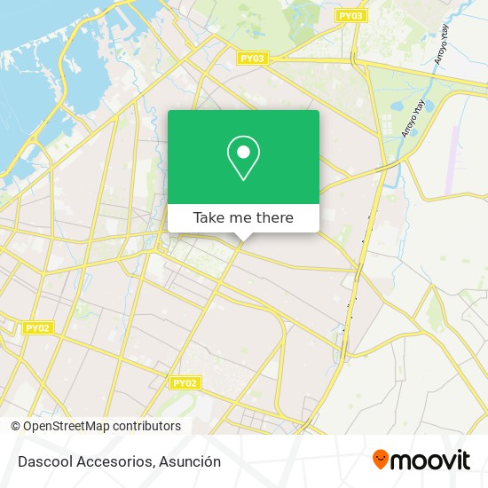 Dascool Accesorios map