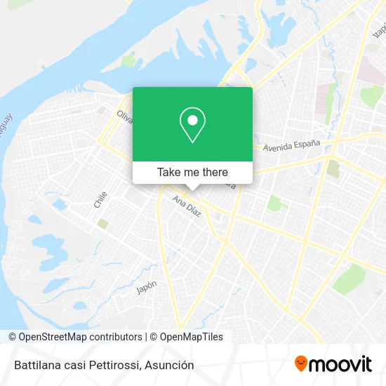 Battilana casi Pettirossi map