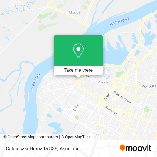 Colon casi Humaita 838 map