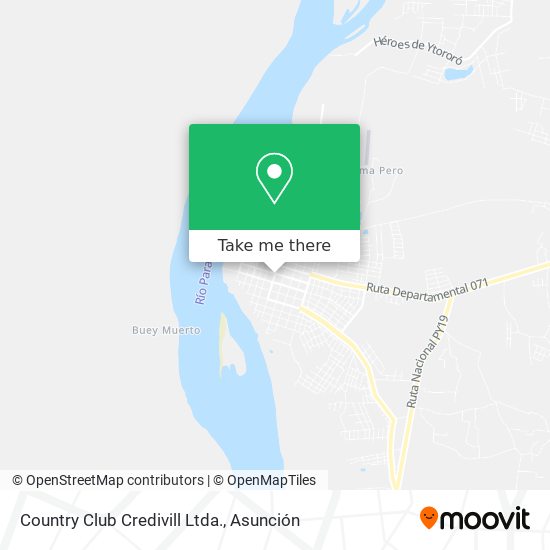 Country Club Credivill Ltda. map