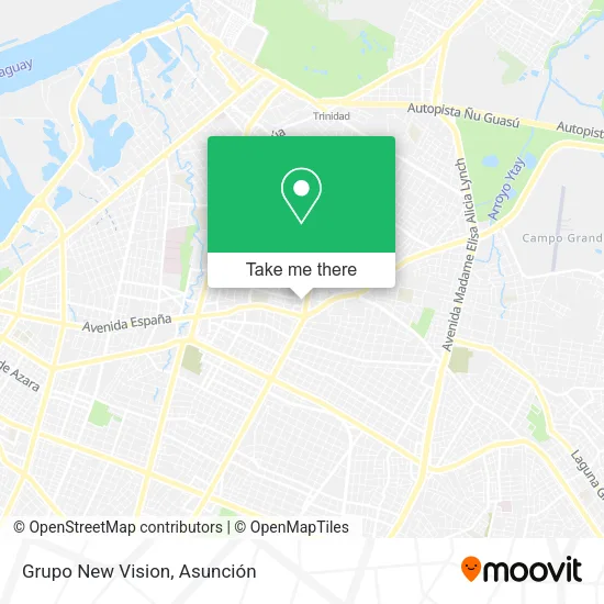 Grupo New Vision map