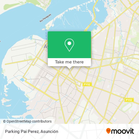 Parking Pai Perez map