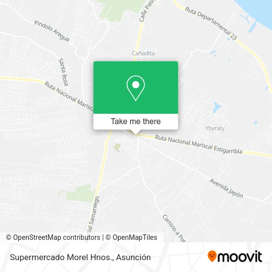 Supermercado Morel Hnos. map