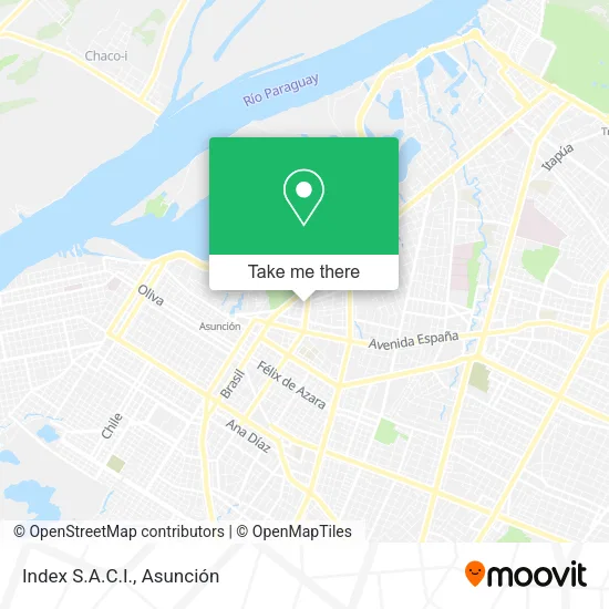 Mapa de Index S.A.C.I.