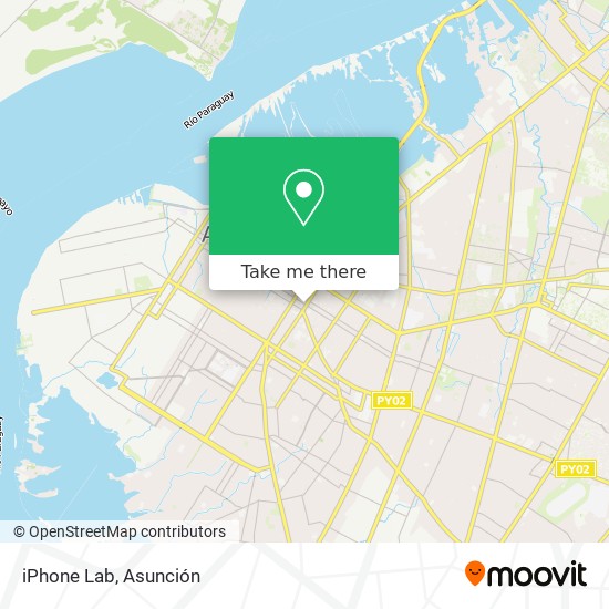 iPhone Lab map