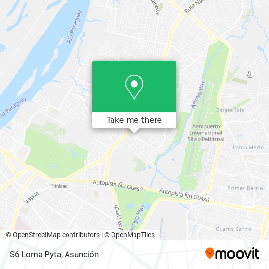 Mapa de S6 Loma Pyta
