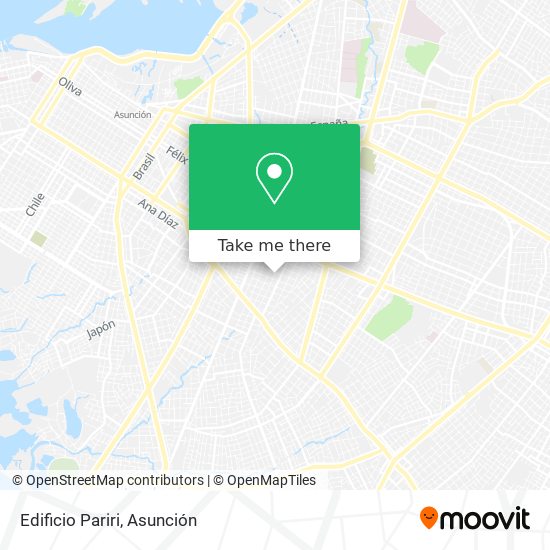 Mapa de Edificio Pariri