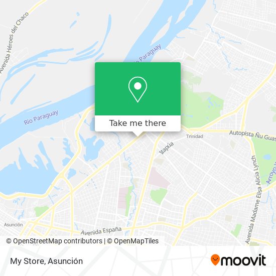 Mapa de My Store