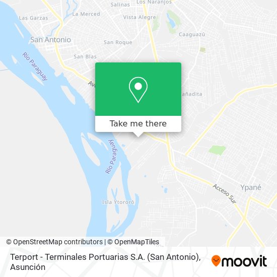 Terport - Terminales Portuarias S.A. (San Antonio) map
