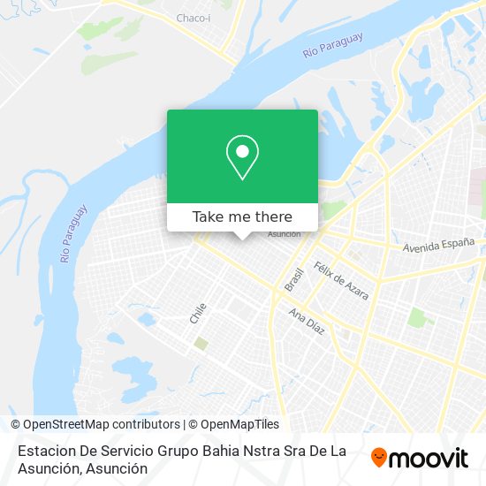 Estacion De Servicio Grupo Bahia Nstra Sra De La Asunción map