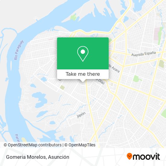 Gomeria Morelos map