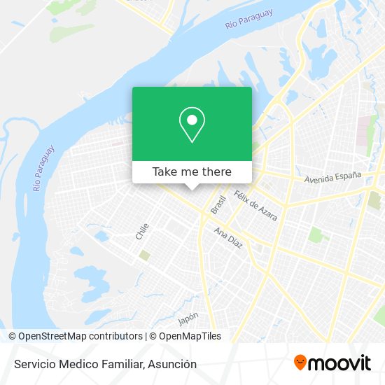 Servicio Medico Familiar map