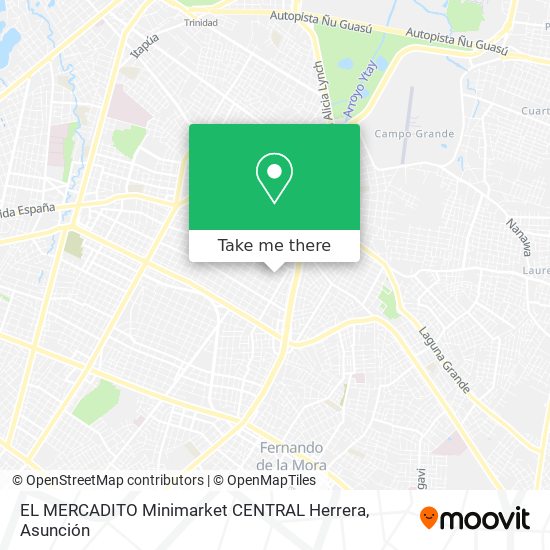 EL MERCADITO Minimarket CENTRAL Herrera map
