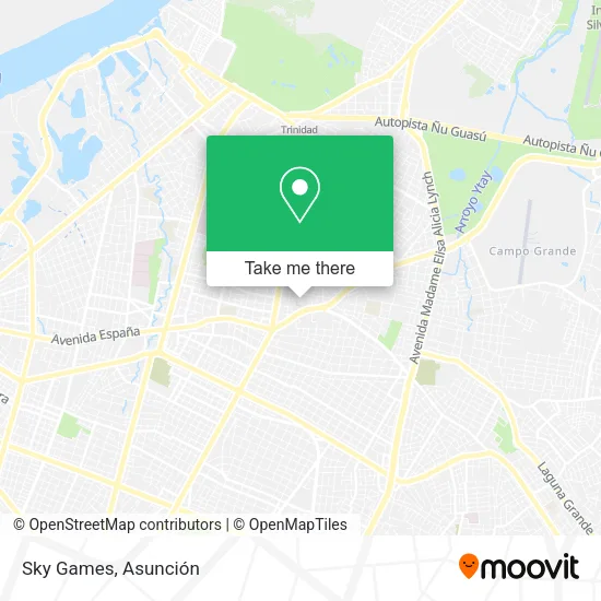Sky Games map