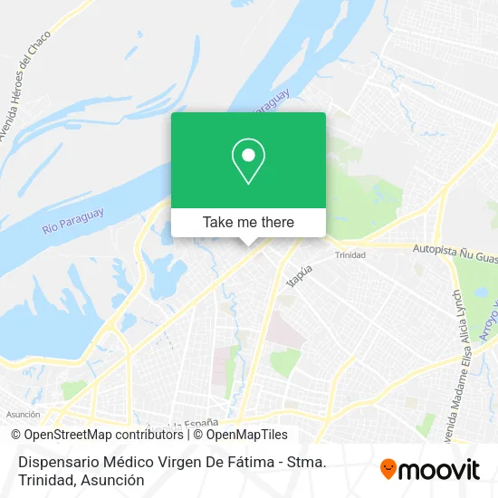 Dispensario Médico Virgen De Fátima - Stma. Trinidad map