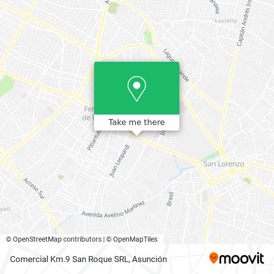 Comercial Km.9 San Roque SRL map