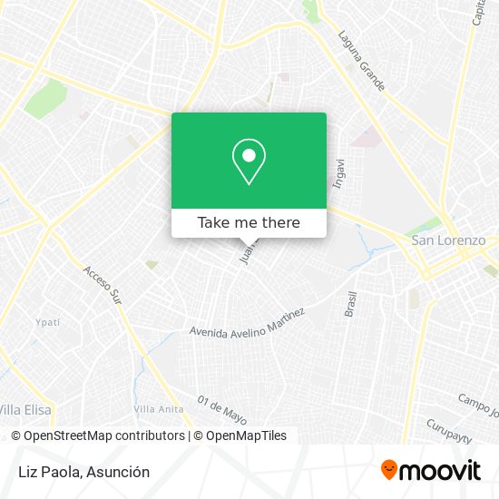 Mapa de Liz Paola