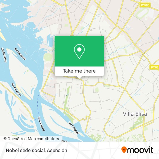 Nobel sede social map