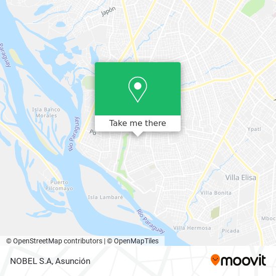 NOBEL S.A map