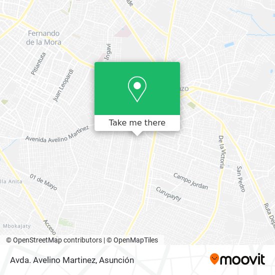 Avda. Avelino Martinez map