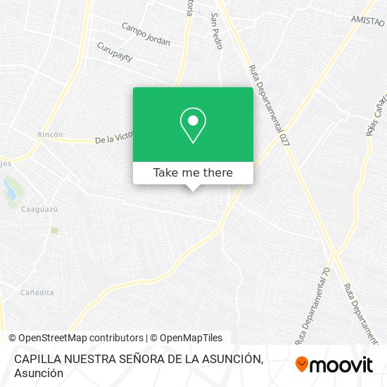 CAPILLA NUESTRA SEÑORA DE LA ASUNCIÓN map