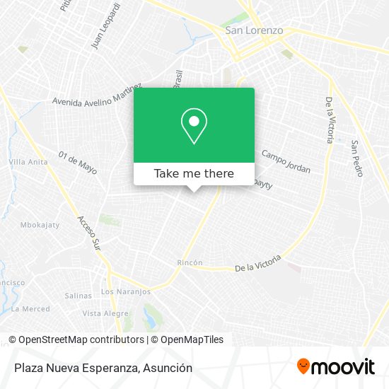 Plaza Nueva Esperanza map