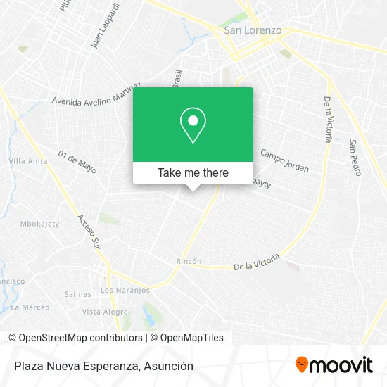 Plaza Nueva Esperanza map