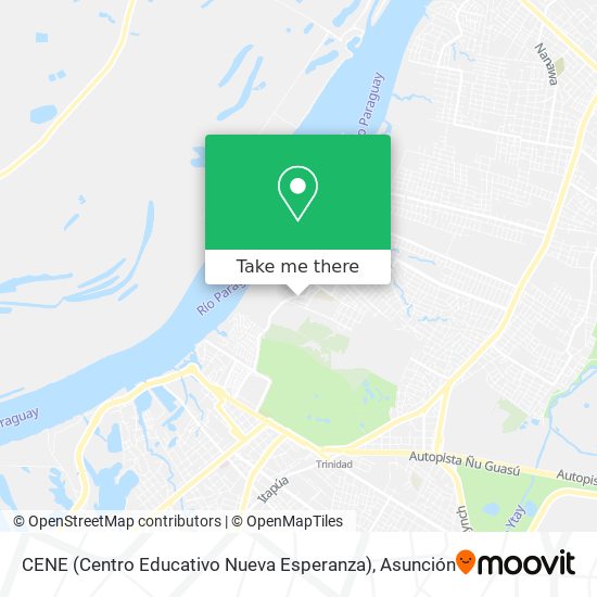 CENE (Centro Educativo Nueva Esperanza) map