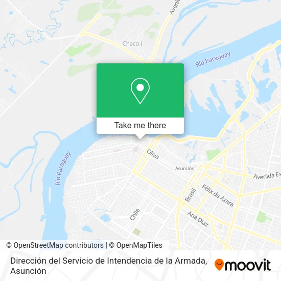 Dirección del Servicio de Intendencia de la Armada map