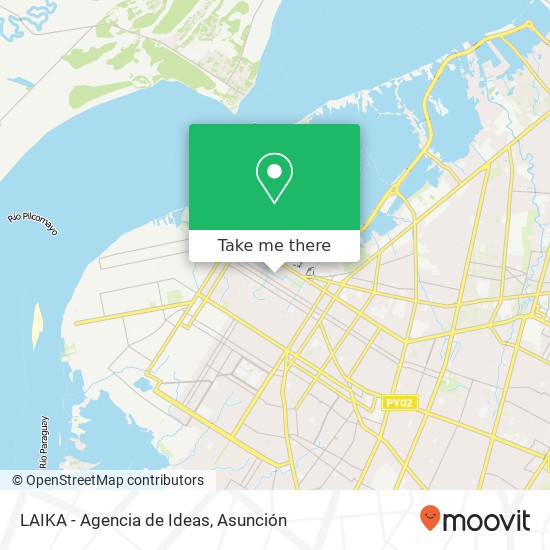 LAIKA - Agencia de Ideas map