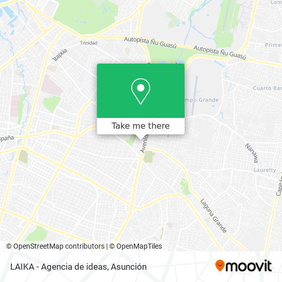 LAIKA - Agencia de ideas map