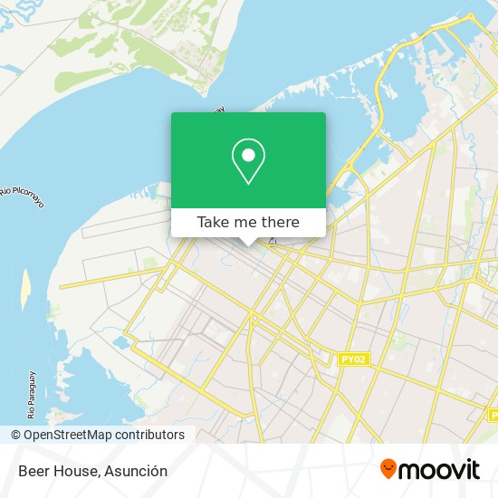 Beer House map