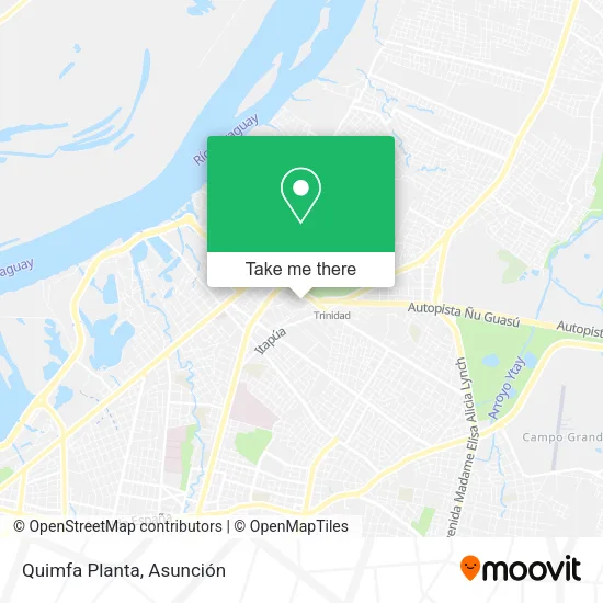 Quimfa Planta map