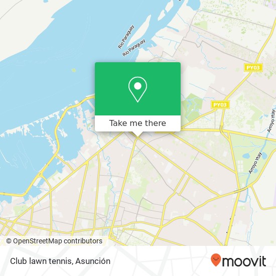 Club lawn tennis map