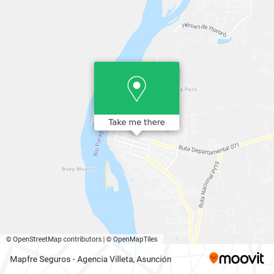 Mapfre Seguros - Agencia Villeta map