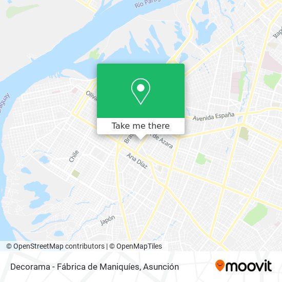 Decorama - Fábrica de Maniquíes map
