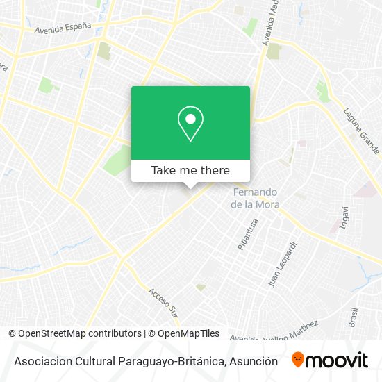 Asociacion Cultural Paraguayo-Británica map