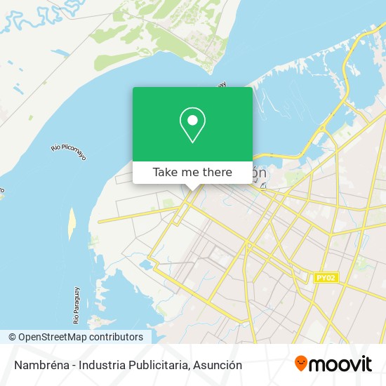 Nambréna - Industria Publicitaria map